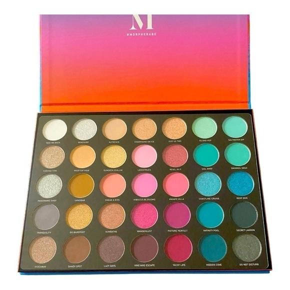 🎄CHRISTMAS GIFTS🎄 NWT-MORPH 35S-SWEET OASIS ARTISTRY PALLETTE - Picture 2 of 5